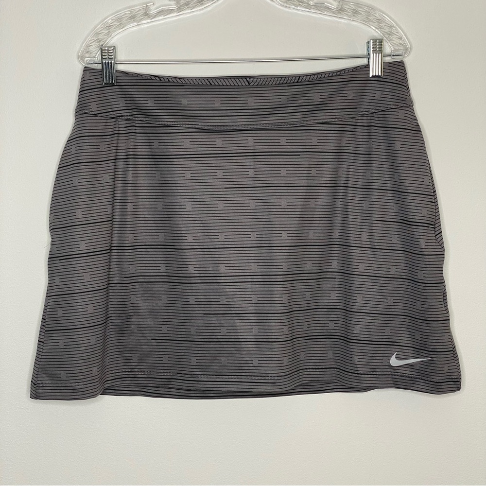 Nike Striped Grey Skort